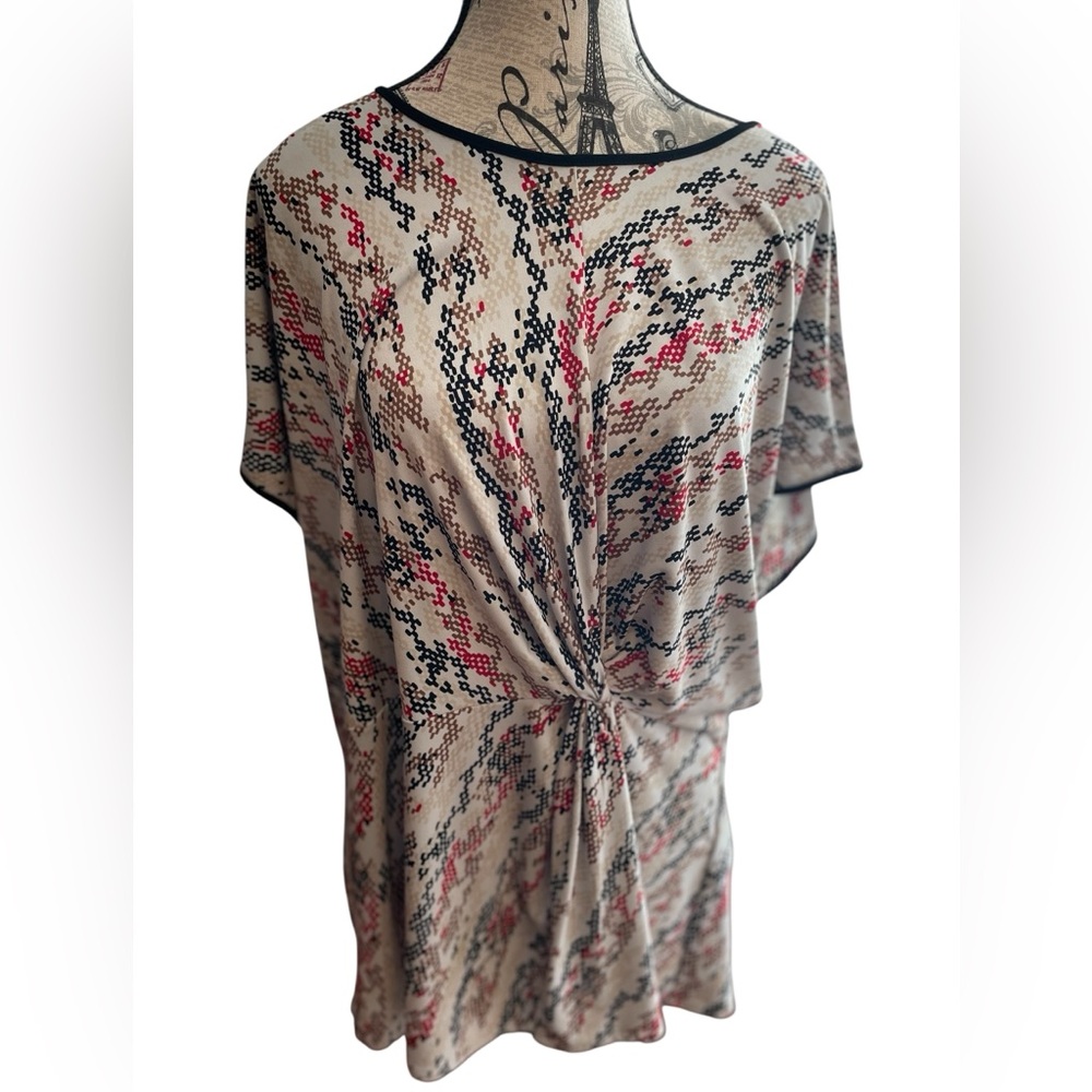 Dkny Multicolor Patterned Blouse - image 1